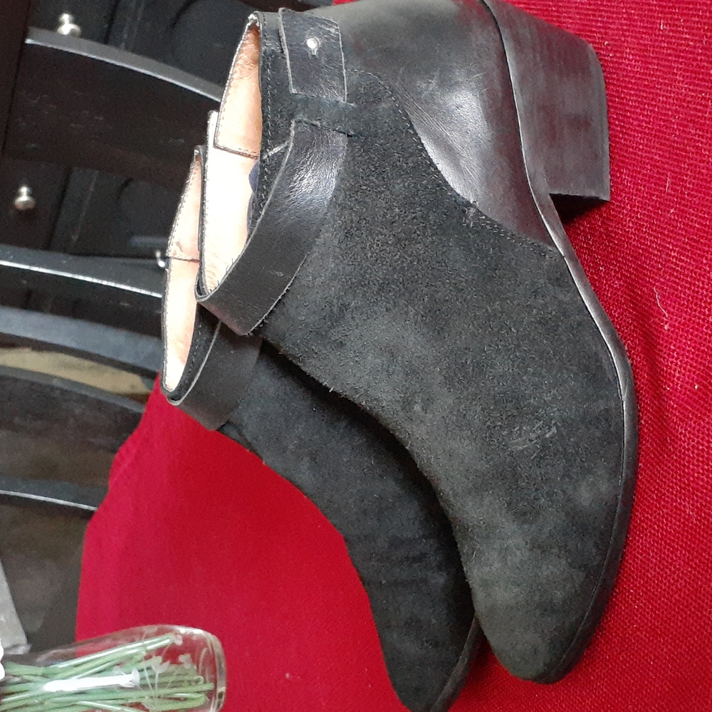 MADEWELL BOOTIES SUEDE